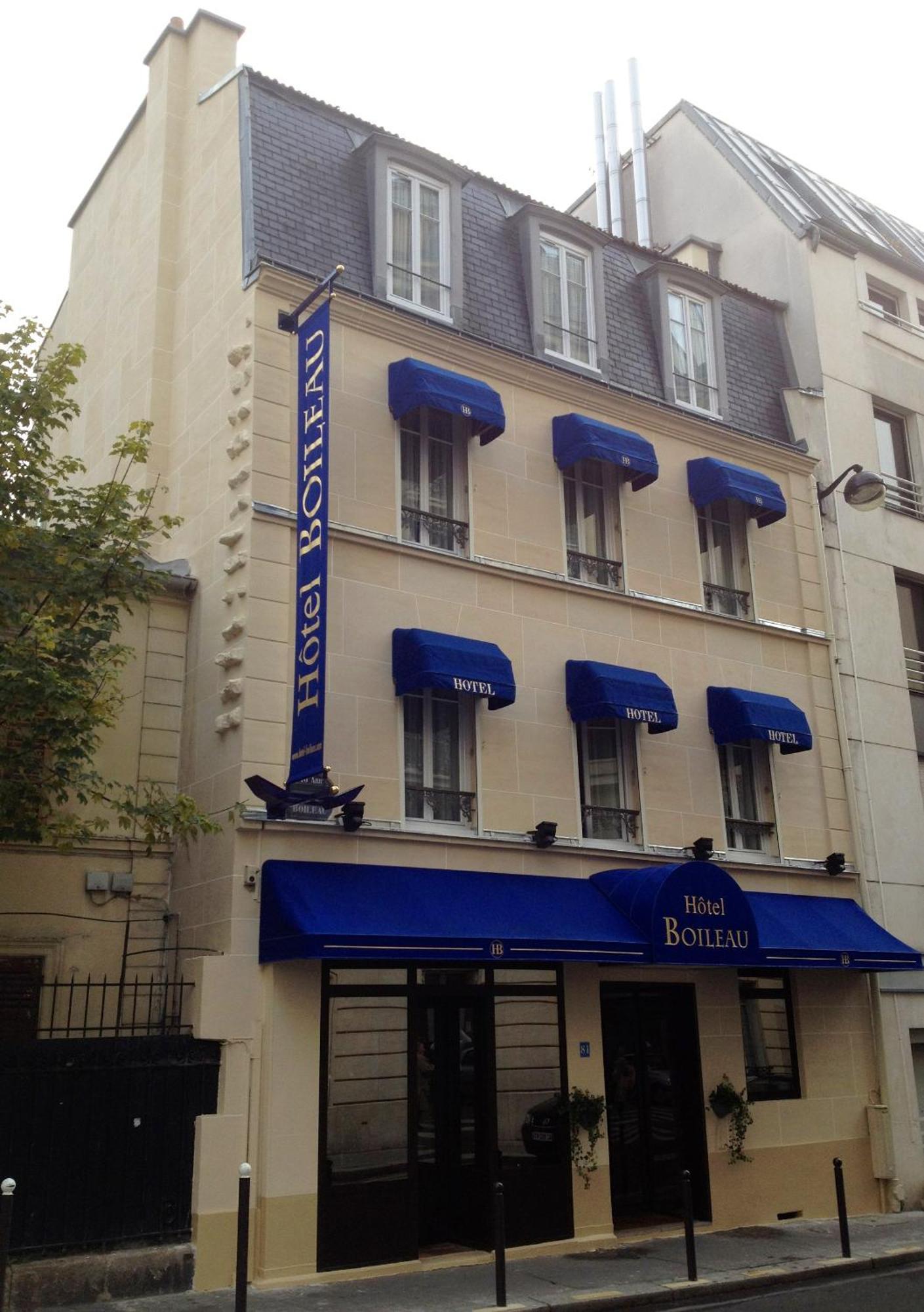 פריז Hotel Boileau מראה חיצוני תמונה