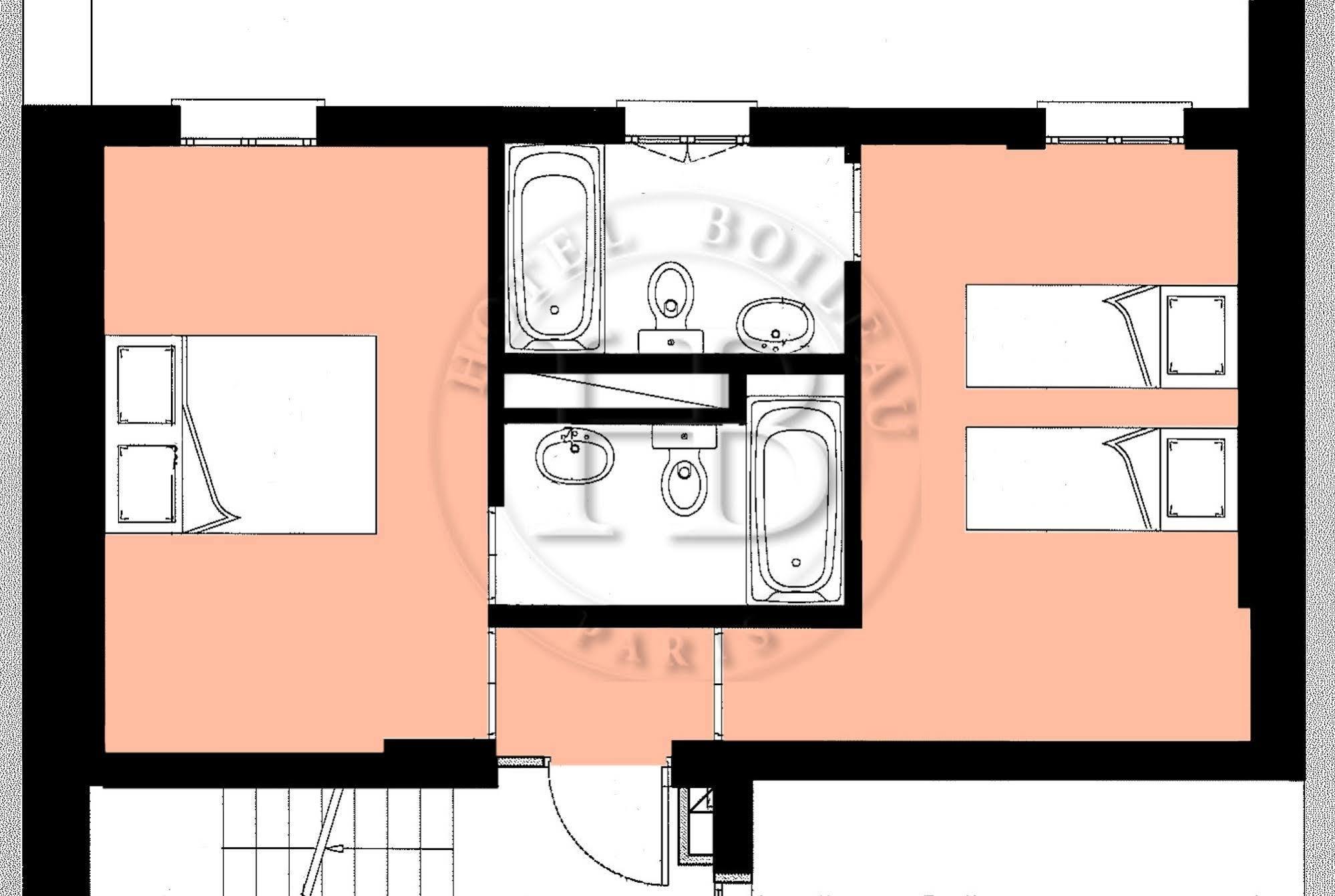 פריז Hotel Boileau מראה חיצוני תמונה